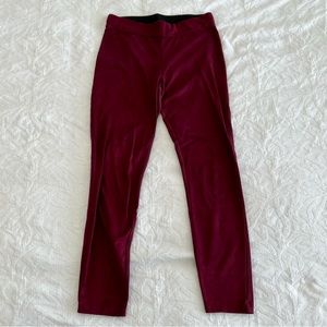 Maroon Joe Fresh Leggings